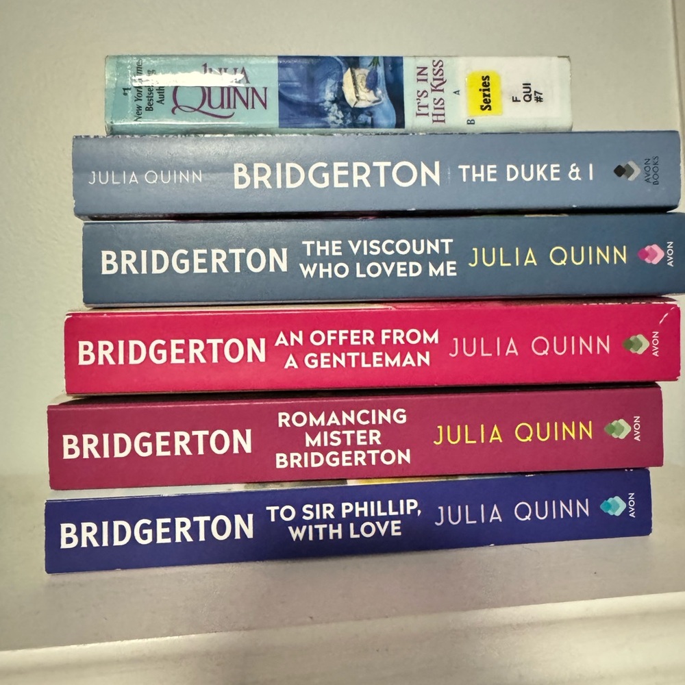 Bridgerton Book Series by Julia Quinn
